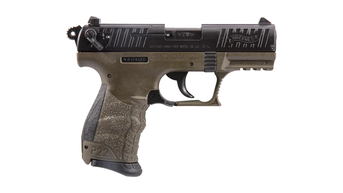 P22 3.42" Military 10RD 22LR California